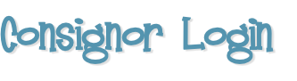 Consignor Login